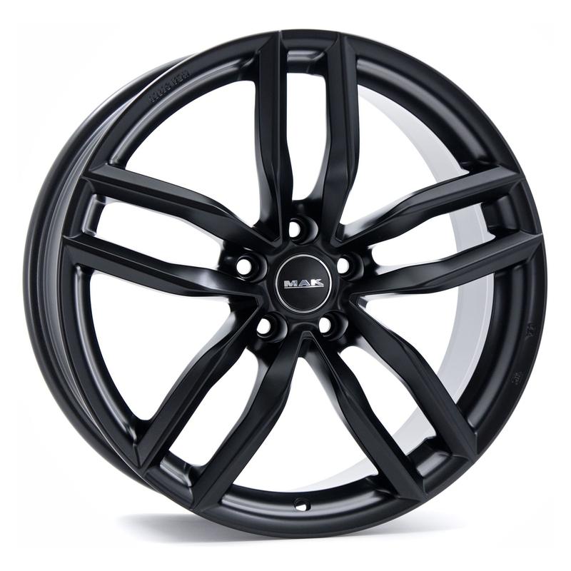 Литой колесный диск MAK Sarthe Matt Black 8,0x19 5x112 ET30 D66,45
