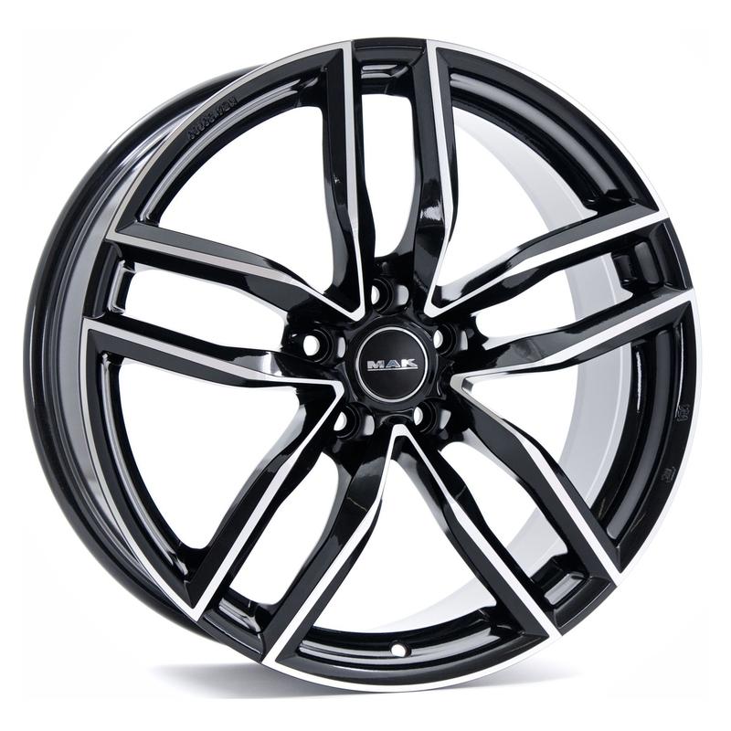 Литой колесный диск MAK Sarthe W Black Mirror 7,5x17 5x112 ET37 D66,45