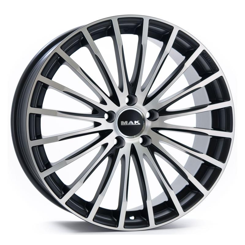 Литой колесный диск MAK Starlight Ice Black 9,0x18 5x112 ET25 D66,6