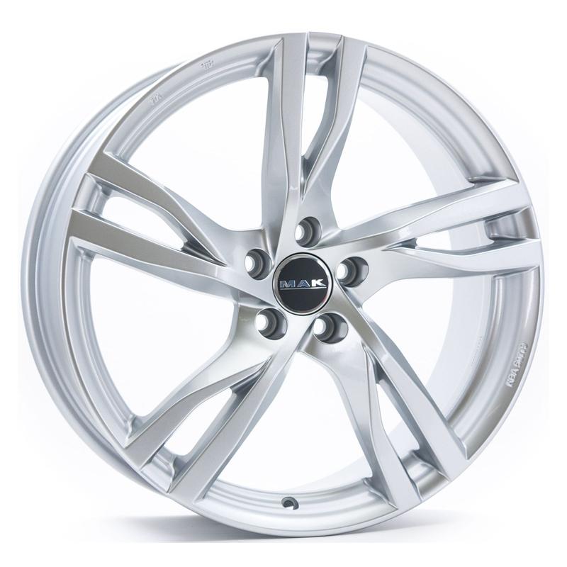 Литой колесный диск MAK Stockholm Silver 8,5x20 5x108 ET50 D63,4