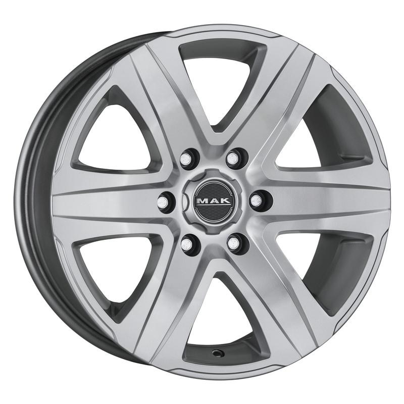 Литой колесный диск MAK Stone 6 Silver 8,0x18 6x130 ET53 D84,1