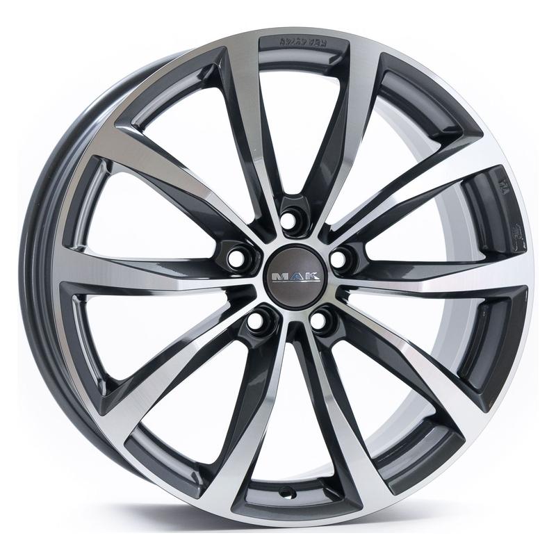 Литой колесный диск MAK Wolf Gunmetal Mirror Face 8,0x20 5x112 ET41 D57,1