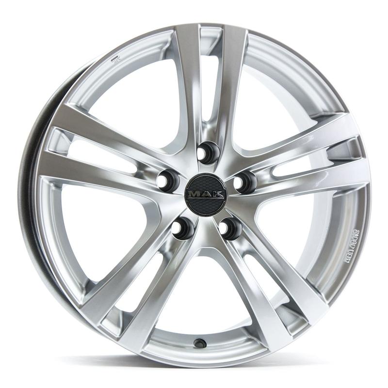 Литой колесный диск MAK Zenith Hyper Silver 8,0x19 5x127 ET35 D71,6