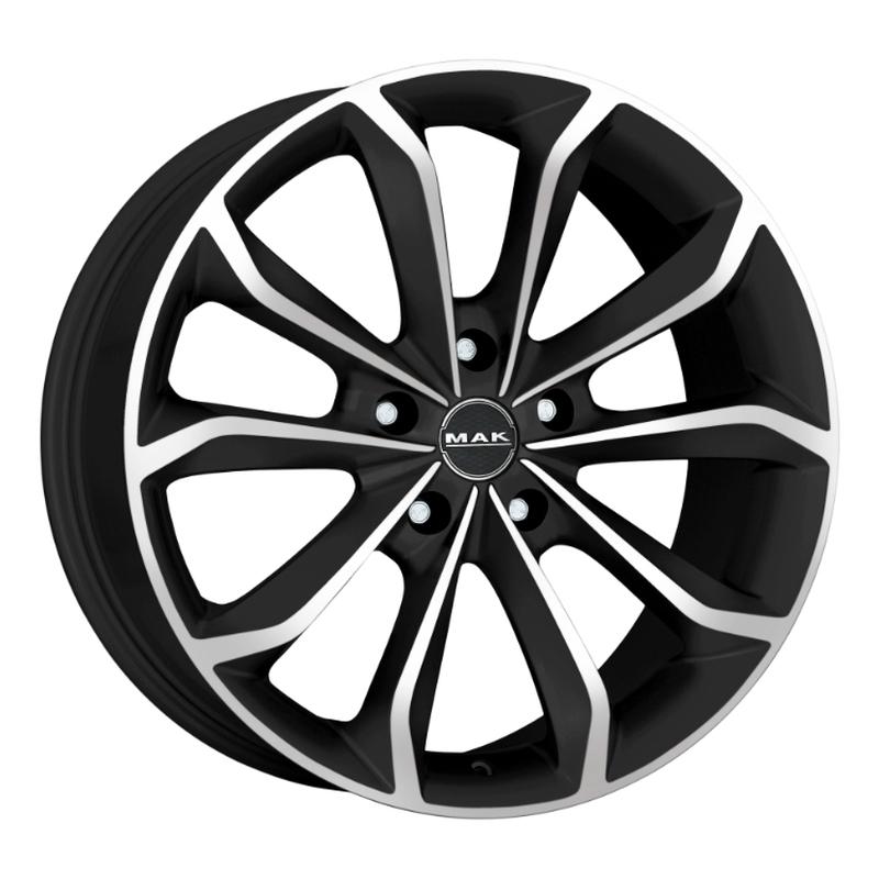 Литой колесный диск MAK Xenon Ice Black 8,5x20 5x127 ET50 D71,6