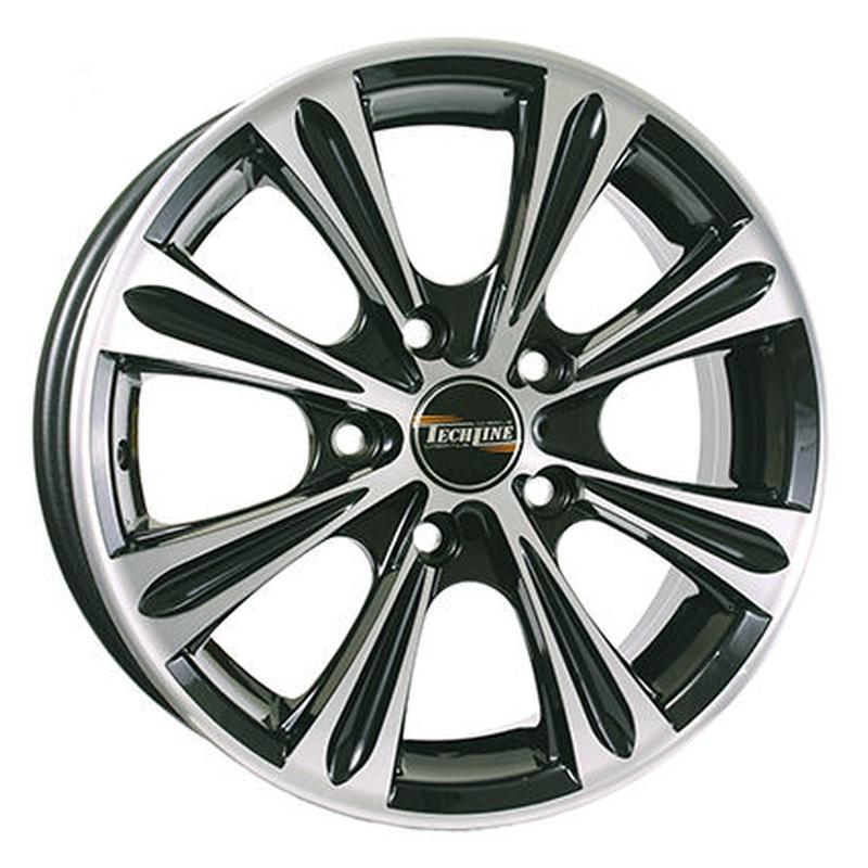 Литой колесный диск TechLine 523 BD 6,0x15 4x100 ET39 D54,1