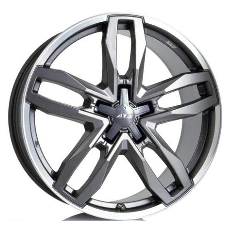Литой колесный диск ATS Temperament blizzard grey lip polished 8,5x18 5x127 ET40 D71,6
