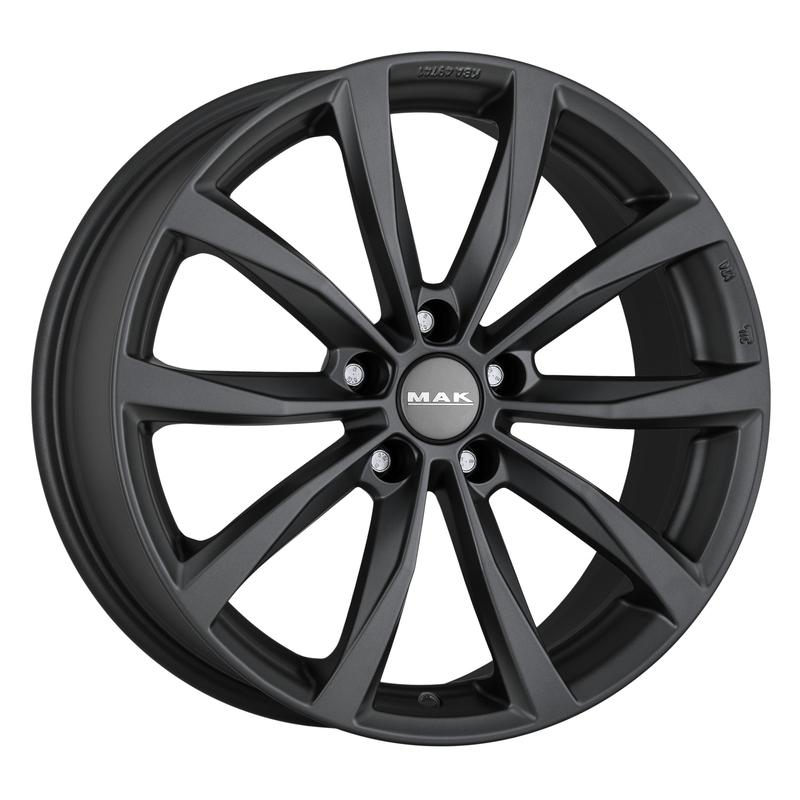 Литой колесный диск MAK Wolf Matt Titan 7,5x18 5x114,3 ET49,5 D67,1