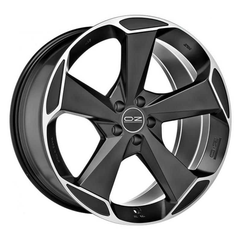 Литой колесный диск OZ Aspen HLT Matt Black Diamond Cut 10,5x20 5x120 ET35 D79