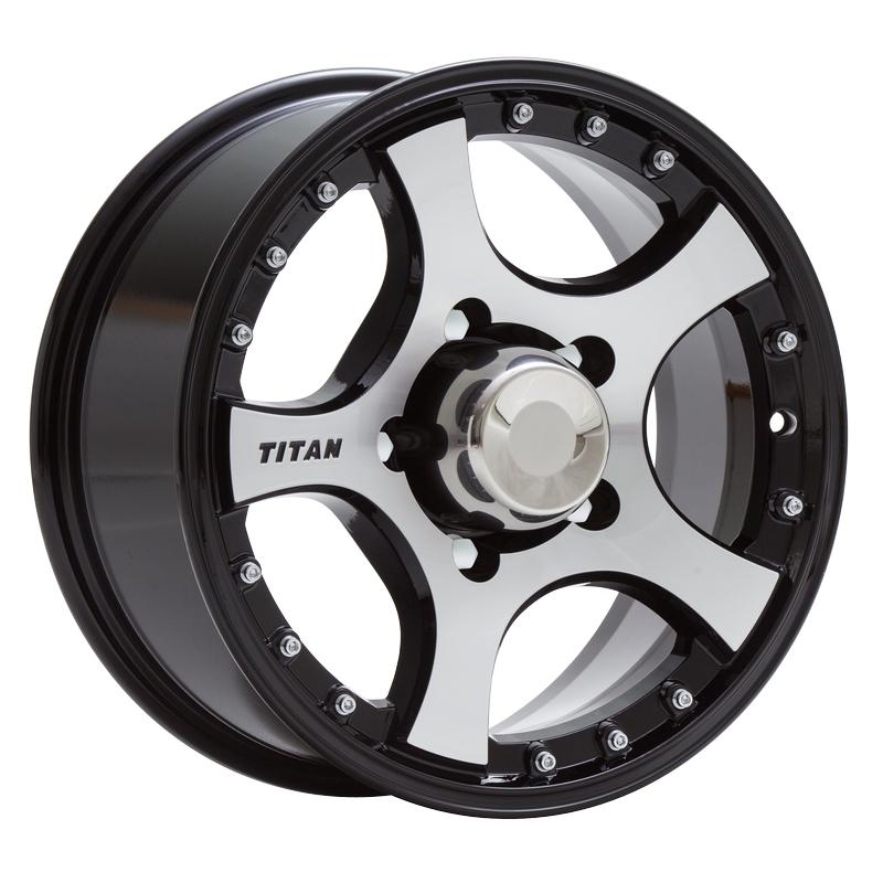 Литой колесный диск Skad Титан Алмаз 7,0x16 6x139,7 ET0 D109,7