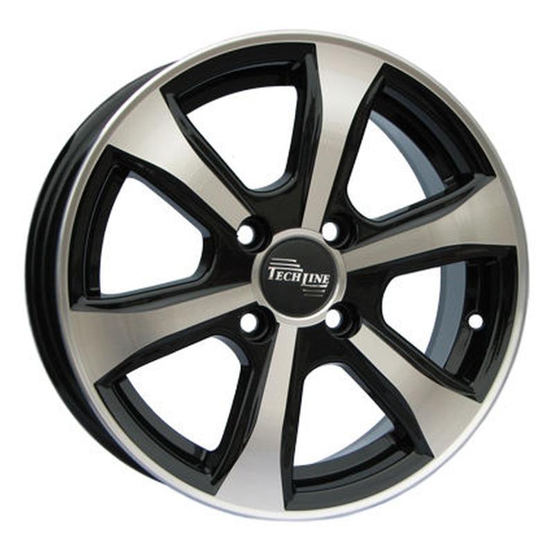 Литой колесный диск TechLine 408 BD 5,5x14 4x100 ET45 D56,1