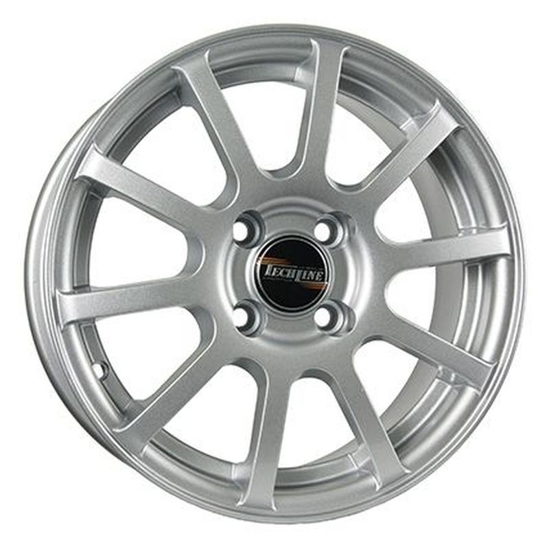 Литой колесный диск TechLine 415 S 5,5x14 4x100 ET43 D67,1