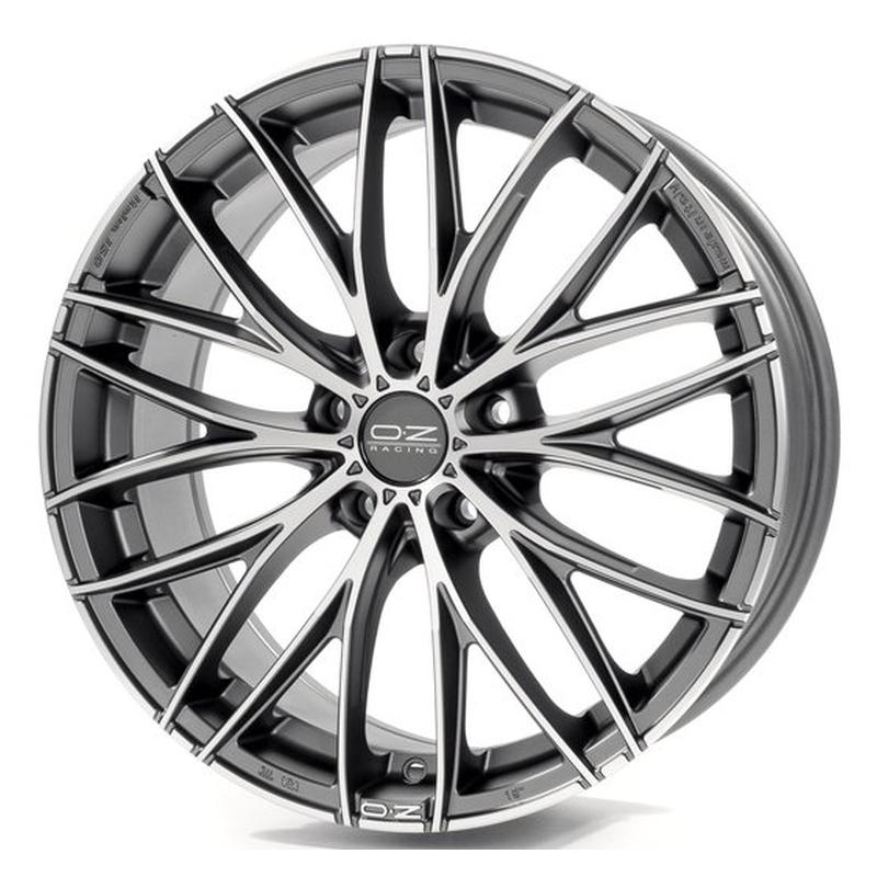 Литой колесный диск OZ Italia 150 Matt Dark Graphite Diamond Cut 8,0x18 5x114,3 ET45 D75