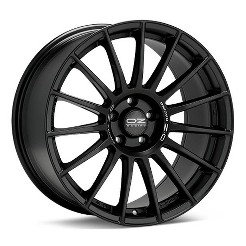 Литой колесный диск OZ Superturismo LM Matt Black Silver Lettering 8,5x19 5x114,3 ET38 D75