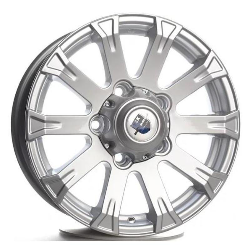 Литой колесный диск K&K КС601 Байкал сильвер 7,0x16 5x139,7 ET35 D98