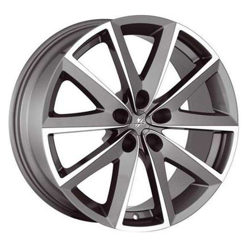 Литой колесный диск Fondmetal 7600 Titanium Polished 7,5x17 5x114,3 ET48 D67,2