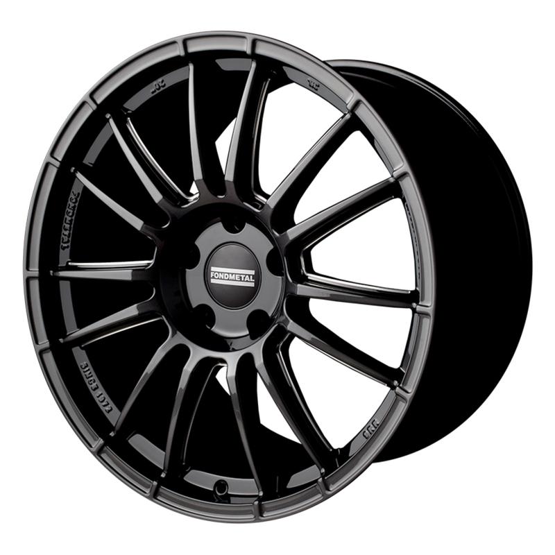 Литой колесный диск Fondmetal 9RR Matt Black 8,0x18 5x114,3 ET45 D75