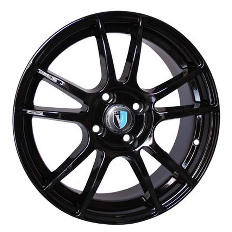 Литой колесный диск TechLine 1611 BL 6,5x16 5x114,3 ET45 D60,1