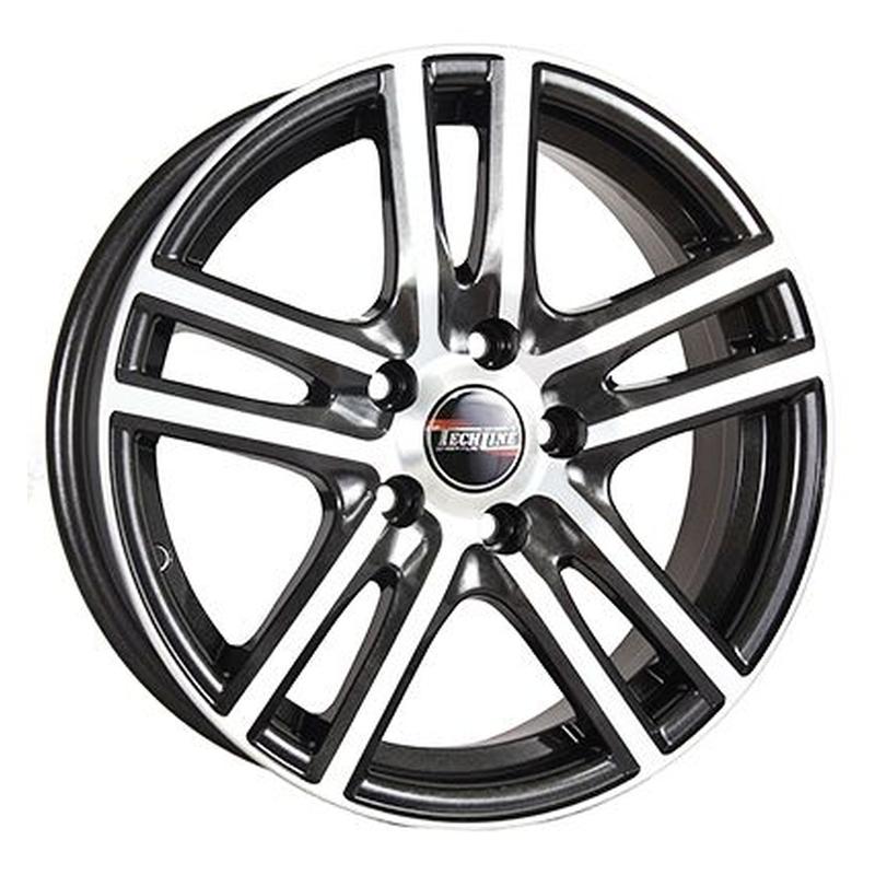Литой колесный диск TechLine 629 BSD 6,5x16 5x105 ET39 D56,6