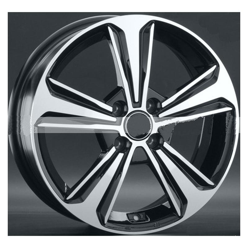 Литой колесный диск Hyundai Replica HND256 BKF 6,0x16 4x100 ET49 D54,1