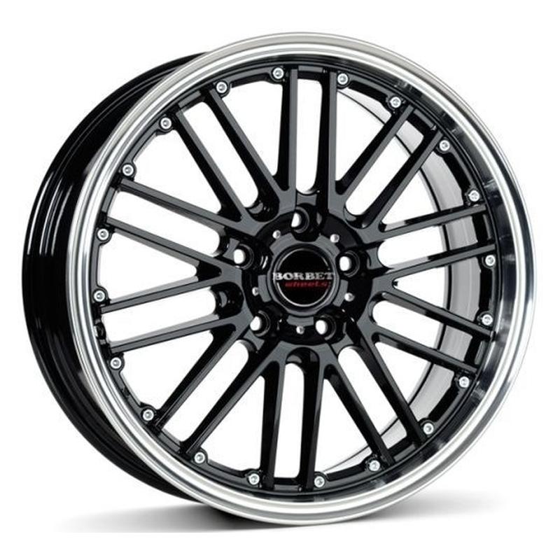 Литой колесный диск Borbet CW2 hyper rim polished 7,0x17 5x108 ET45 D72,5