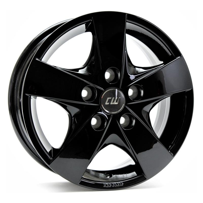 Литой колесный диск Borbet CWF black glossy 6,5x15 5x118 ET60 D71,1
