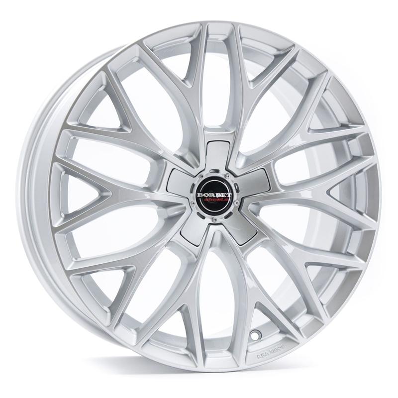 Литой колесный диск Borbet DY brilliant silver 8,0x18 5x120 ET38 D72,5