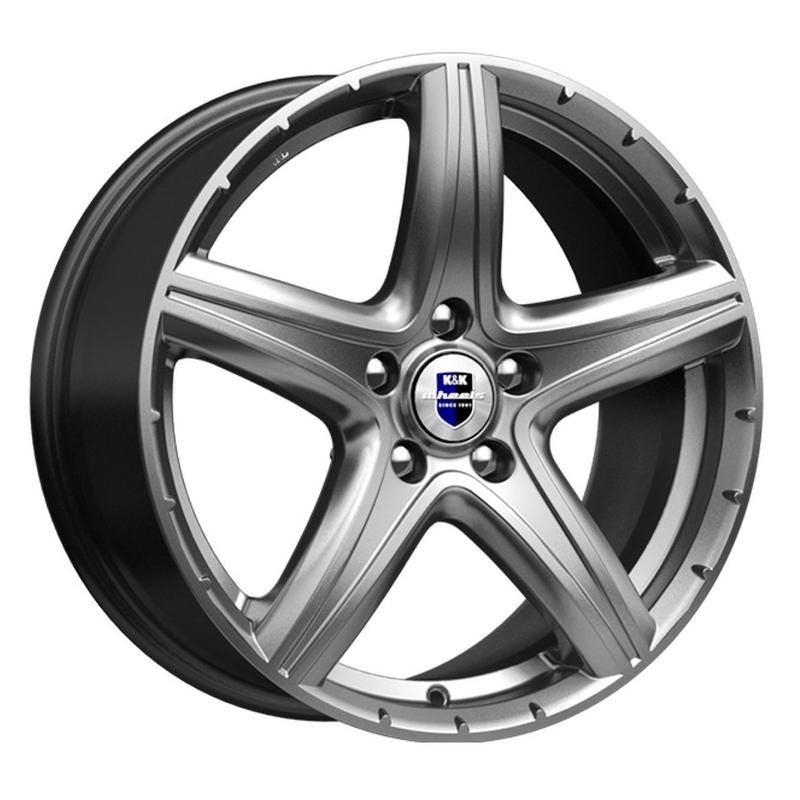 Литой колесный диск K&K КС567 Барракуда дарк платинум 7,5x17 5x110 ET41 D65,1