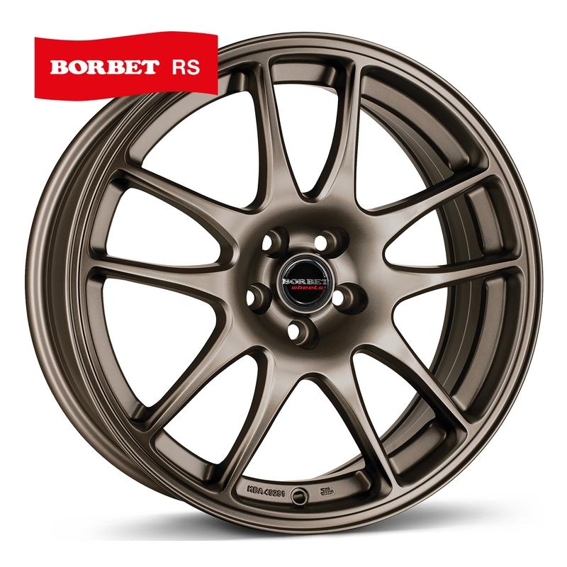 Литой колесный диск Borbet RS bronze matt 7,0x17 4x108 ET27 D65,1