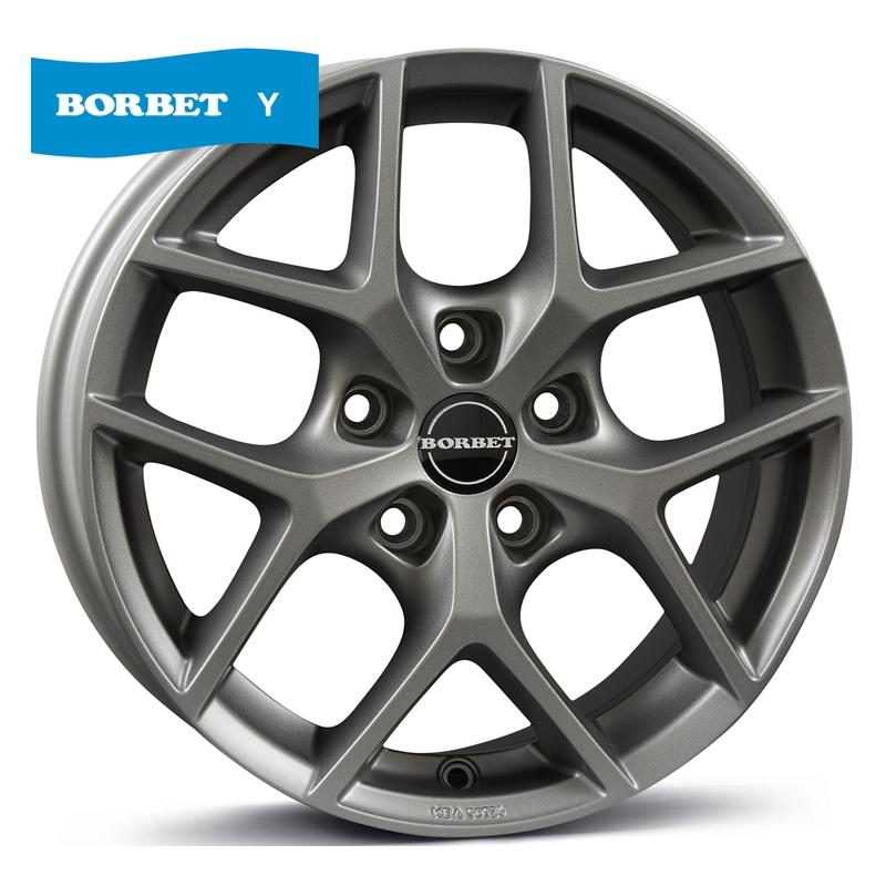 Литой колесный диск Borbet Y titan matt 8,0x18 5x120 ET34 D72,5