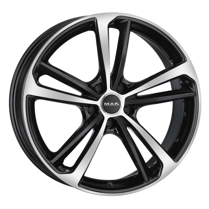 Литой колесный диск MAK Nurburg Black Mirror 8,5x20 5x108 ET45 D63,4
