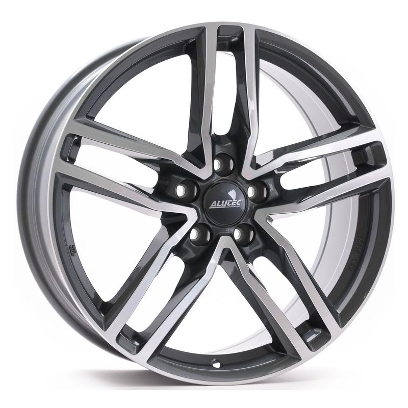 Литой колесный диск Alutec Ikenu graphite front polished 6,5x16 4x108 ET45 D63,4