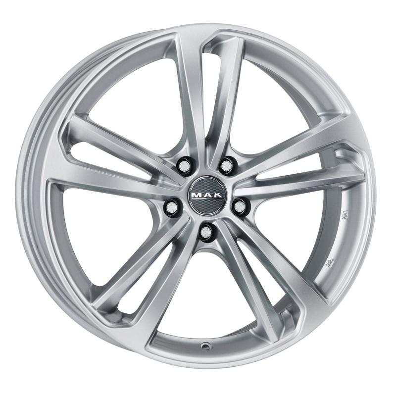 Литой колесный диск MAK Nurburg Silver 8,0x19 5x112 ET39 D66,45