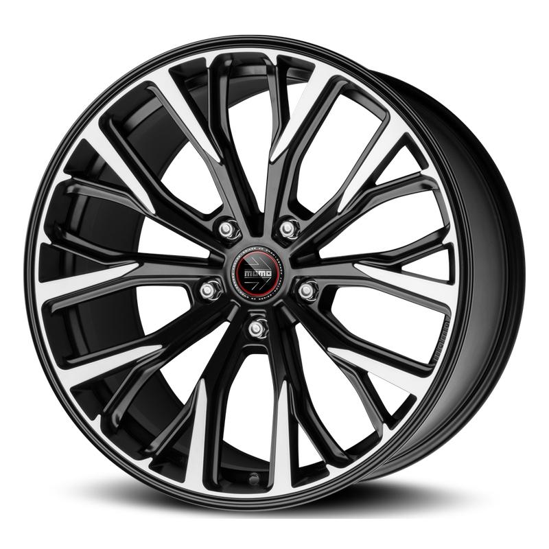 Литой колесный диск Momo RF-02 SUV Matt Black Polished 9,0x20 5x130 ET45 D71,5
