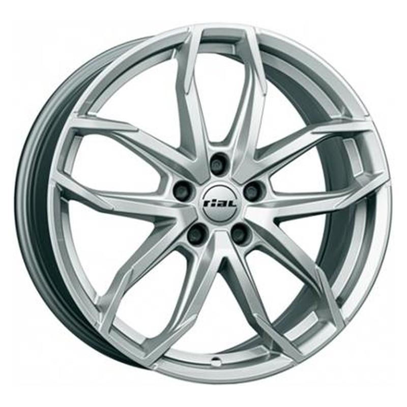 Литой колесный диск Rial Lucca Polar Silver 6,5x17 4x100 ET38 D63,3