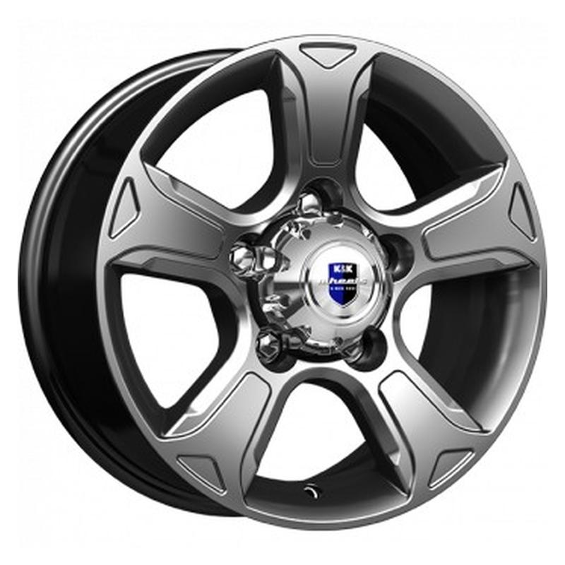 Литой колесный диск K&K КС757 Атлант дарк патинум 7,0x16 5x139,7 ET35 D98