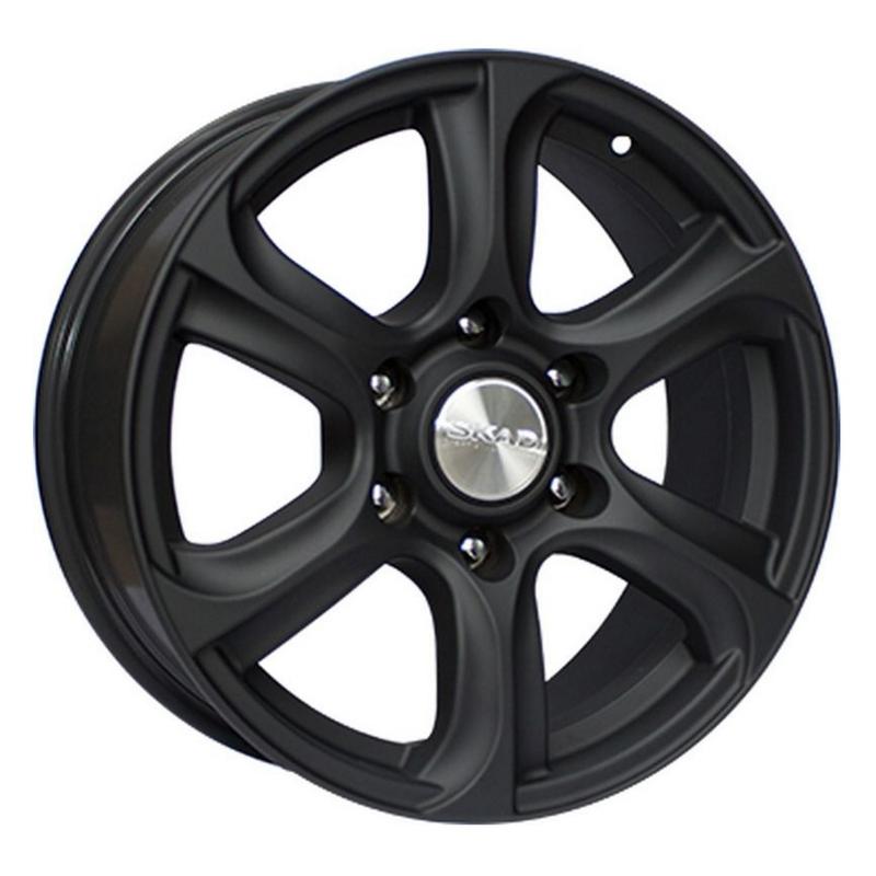 Литой колесный диск Skad Скала Черный бархат 7,5x17 6x139,7 ET30 D106,2