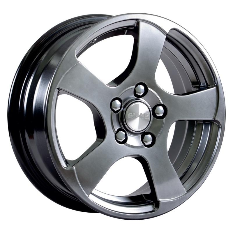 Литой колесный диск Skad Акула Графит 5,5x14 4x98 ET35 D58,6