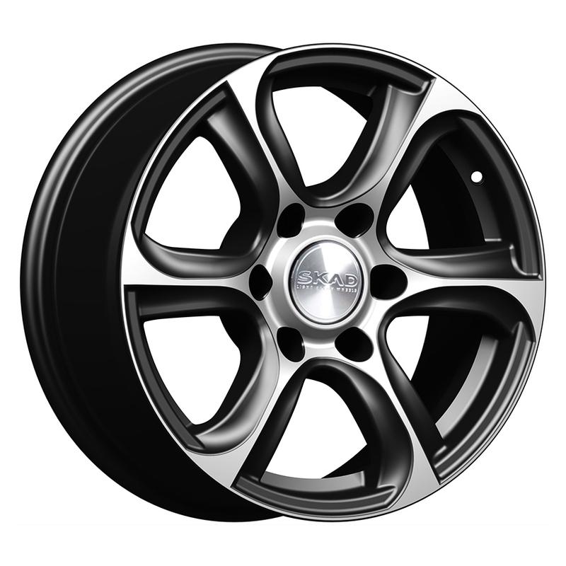 Литой колесный диск Skad Скала Алмаз бархат 7,5x17 6x139,7 ET30 D106,2