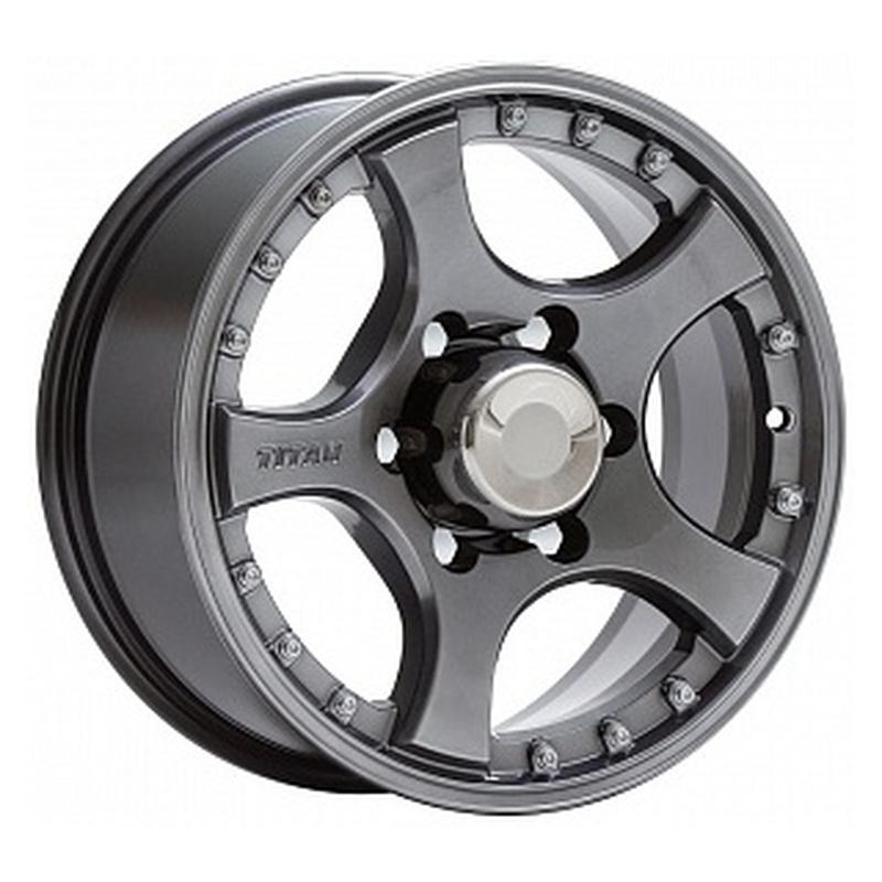 Литой колесный диск Skad Титан Графит 7,0x16 5x139,7 ET20 D109,7