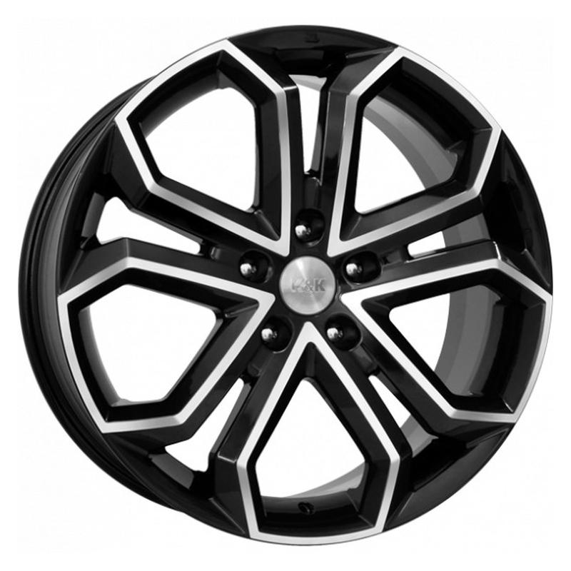 Литой колесный диск K&K КС466 Пандора алмаз черный 8,5x19 5x120 ЕТ45 D72,6