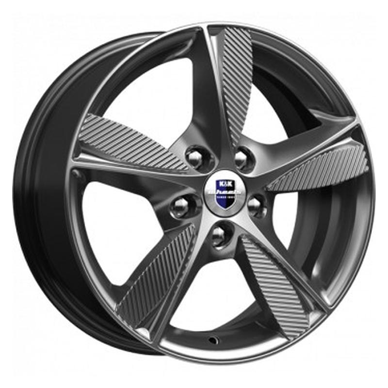 Литой колесный диск K&K КС679 Кинезис дарк платинум 6,5x16 5x100 ET48 D56,1