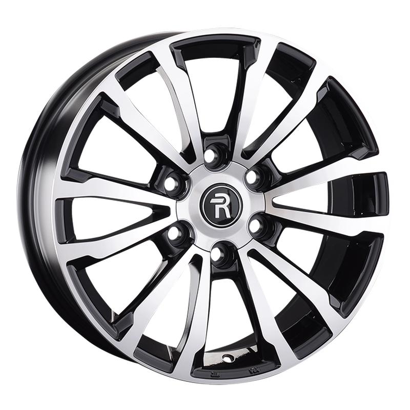 Литой колесный диск Toyota Replica TY263 BKF 7,5x18 6x139,7 ET30 D106,1