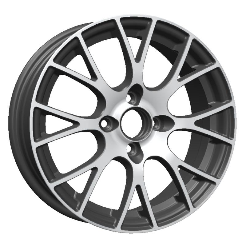 Литой колесный диск Proma GT алмаз матовый 7,0x17 4x100 ET43 D60,1