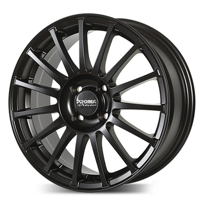 Литой колесный диск Proma RSs черный матовый 6,5x16 4x100 ET45 D60,1