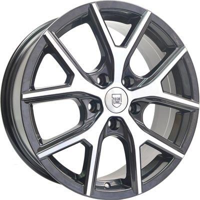 Литой колесный диск TechLine 735 BD 7,0x17 5x110 ET46 D65,1