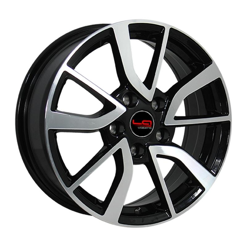 Литой колесный диск Mitsubishi Replica MI7-S BKF 6,5x16 5x114,3 ET38 D67,1