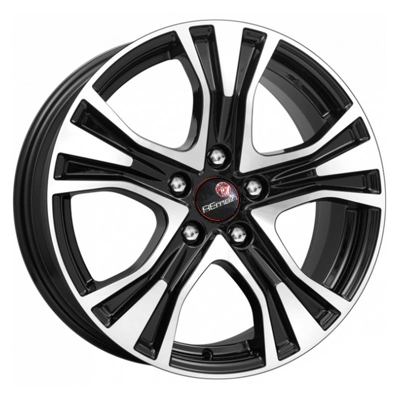 Литой колесный диск Remain R159 A Audi A4 алмаз черный 7,0x17 5x112 ET46 D66,6