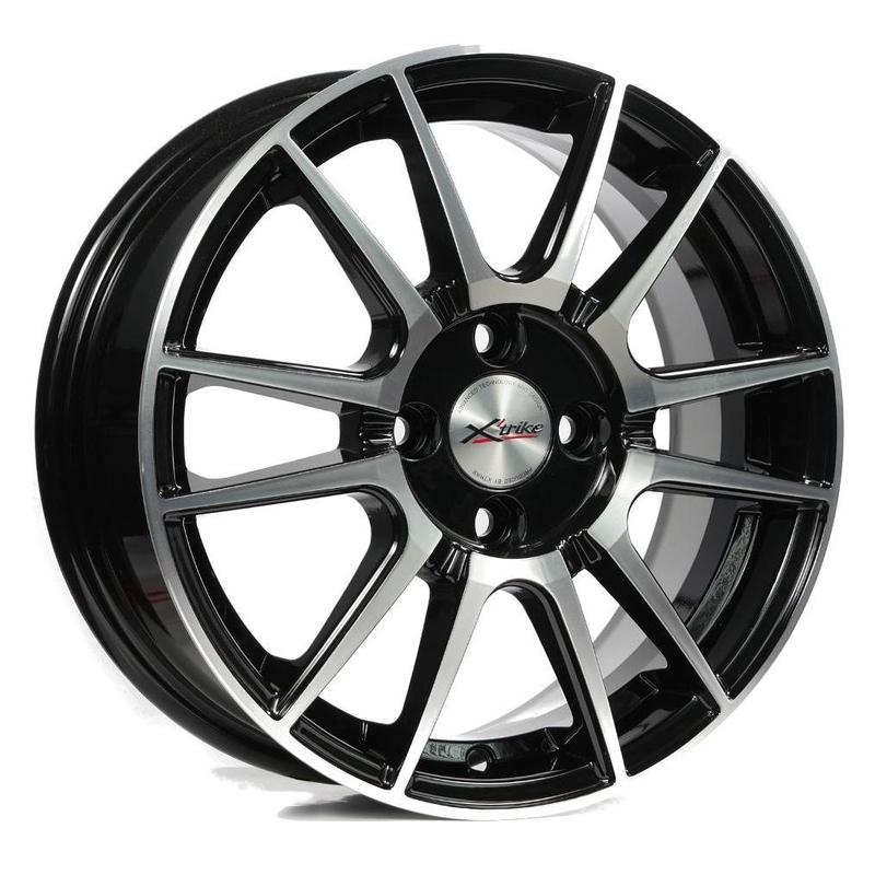 Литой колесный диск X-trike X-127 BKFP 6,0x15 4x98 ET35 D58,5