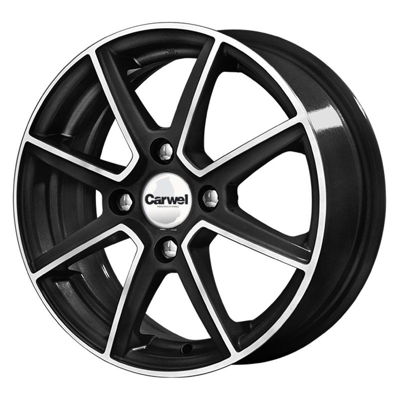 Литой колесный диск Carwel Каппа AB 5,5x14 4x100 ET42 D67,1