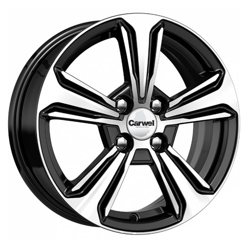 Литой колесный диск Carwel Сириус AB 6,0x15 4x100 ET48 D54,1